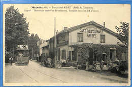 01 - Ain - Neyron - Restaurant Abry - Arret Du Tramway - Depart:Dimanches Toutes Les 20 Minutes (N8352) - Non Classés