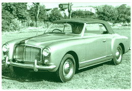 17227 " ROVER P4 CONVERTIBLE PININFARINA (1953)  " RIPRODUZIONE SU CARTA FOTOGRAFICA-FOTO B/N Cm. 10,2 X 15,2 - Automobiles