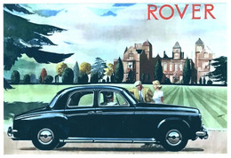 17229 " ROVER 100 (1960)  " RIPRODUZIONE SU CARTA FOTOGRAFICA-FOTO COLORI Cm. 10,2 X 15,2 - Auto's
