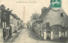 ALLONNES - La Grande Rue. - Allonnes