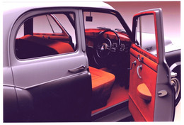 17237 " ROVER 100-VISTA INTERNO-LATO GUIDA  " RIPRODUZIONE SU CARTA FOTOGRAFICA-FOTO COLORI Cm. 10,2 X 15,2 - Auto's