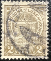 Luxemburg - Grand Duche De Luxembourg - C10/17 - (°)used - 1907 - Michel 85 - Staatswapen - 1907-24 Coat Of Arms