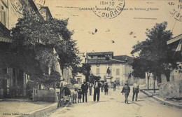 CPA - [84] Vaucluse > CADENET - Place Du Tambour D'Arcole - Tampon Daté 1915 - En TBE - Cadenet