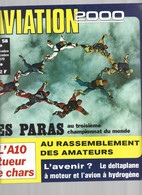 Revue Aviation 2000  **  Les Paras Au Troisième Championnat Du Monde ** L'A10 Tueur De Chars - Aviation