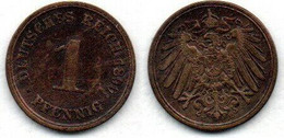 Allemagne - Deutschland - Germany 1 Pfennig 1899 E TTB - 1 Pfennig