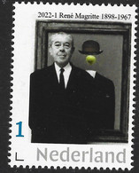 Nederland  2022-1 René Magritte  1898-1967       Postfris/mnh/neuf - Nuovi