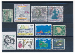 NORFOLK ISLAND - 11 TIMBRES NEUFS** SANS CHARNIERE POUR ETUDE - Norfolkinsel