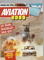 Revue Aviation 2000  **     Le Duel Gazelle-205 Gti  ** - Aviation