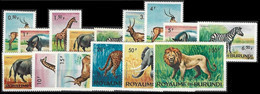 80/94** - Animaux / Dieren / Tiere / Animals - BURUNDI - 1962-69: Mint/hinged
