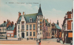 CPA Nevers Place Carnot La Caisse D'Epargne - Nevers