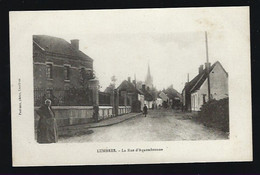 CPA   Pas De Calais 62   :  Lumbres  La Rue D'Aquembronne - Lumbres