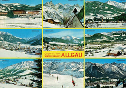 Germany - Winterparadies Allgäu  # Ansichtskarte Gebraucht / View Card Used (X1499) - Sonthofen