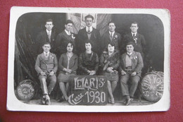 Saint - CHRISTOPHE Et Le LARIS  ( 26 ) Carte Photo De La Classe 1930 - Conscrits - Autres & Non Classés