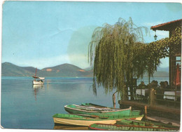 AB6101 Viareggio (Lucca) - Torre Del Lago Puccini - Panorama - Barche Boats Bateaux / Viaggiata 1964 - Viareggio