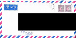 Lettre De Hong Kong Pour La France. (Voir Commentaires) - Lettres & Documents