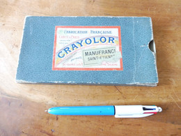 Boite Ancienne De Crayons CRAYOCOLOR Avec 6 Crayons Entiers Dont Comté, Etc - Andere