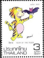 THAILAND, 2022, MNH, CHINESE NEW YEAR, YEAR OF THE TIGER, 1v - Chinese New Year
