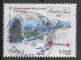 "150è Anniversaire Du Rattachement De La Savoie à La France" 2010 - 4441 - Used Stamps