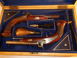 Belgium - 1850 - ELG - Officer's - Percussion - Gun - 14mm Cal - Andere