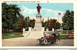 Ohio Toledo Riverside Park Steedman Monument - Toledo