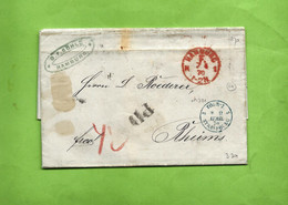 LAC 1870 De Hambourg  O.F. Sohle Pour Champagen Produzent Frankreich Roederer Rheims Reims Marne France - Prephilately