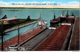 Ohio Toledo One Of The Coal And Iron Ore Loading Docks - Toledo