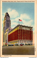 Ohio Columbus Deshler-Hilton Hotel R K O Theatre And Le Veque-Lincoln Tower Curteich - Columbus