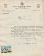 Facture / Document - Caltex Petroleum Company - Bruxelles - 1951 - 1950 - ...