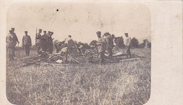 FlLUGZEUG AVION Détruit Carte Photo Allemande 1° Guerre - Oorlog 1914-18
