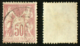 N° 104 50c Rose TB Cote 45€ - 1898-1900 Sage (Type III)