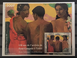 Frans-Polynesië / French Polynesia - Postfris/MNH - Sheet Gaugain Op Tahiti 2021 - Ongebruikt