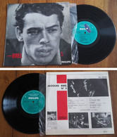 RARE French LP 25CM 33 RPM BIEM (10") JACQUES BREL N°5 (1961) - Ediciones De Colección