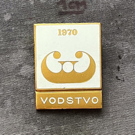 Badge Pin ZN011780 - Ice Skating Yugoslavia Slovenia World Championships Ljubljana 1970 VODSTVO - Kunstschaatsen