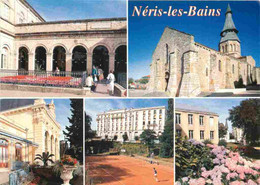 03 - Néris Les Bains - Multivues - Tennis - CPM - Voir Scans Recto-Verso - Neris Les Bains