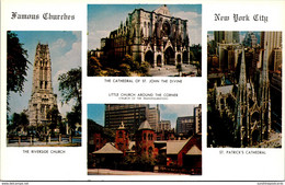 New York City Famous Churches Multi View - Églises