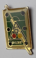 AN449 Pin's BILLARD 88 43 38 82 Achat Immédiat - Billiards