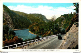 Connecticut Waterbury View Of The Beautiful Naugatuck Valley Curteich - Waterbury