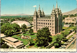 Utah Salt Lake City Temple Square Showing Mormon Temple - Salt Lake City