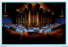 Utah Salt Lake City Temple Square Mormon Temple Mormon Tabernacle Choir And Organ - Salt Lake City