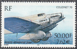 FRANCE.    SCOTT NO C63   MNH   YEAR  2000   PERF  13 X 12.5 - 1960-.... Mint/hinged