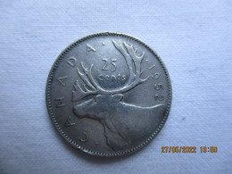 Canada 25 Cents 1952 - Canada
