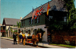 Florida St Augustine Oldest House 1971 - St Augustine