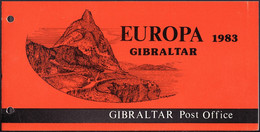 Gibraltar Plaque De Présentation 1983 Y&T N°PP471 à 472 - Michel N°PP463 à 464 *** - EUROPA - Gibraltar