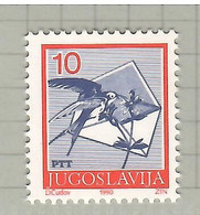 Yugoslavia 1990, Bird, Birds, 1v, MNH** - Passeri