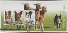 AUSTRALIA - USED 2022 $3.30  Sheep Dog Trials 150th Anniversary - Souvenir Sheet - Usados