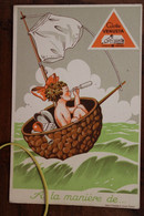 1930's CPA Ak Publicité Illustrateur Pub Culotte Venusta A La Manière De ... - Advertising