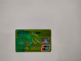 China, Transparent Card, Lady, (1pcs) - Krediet Kaarten (vervaldatum Min. 10 Jaar)