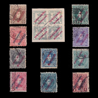 MARRUECOS.1903-09.Habilitados.Lote 11 Usado.Edifil.1-11 - Marruecos Español