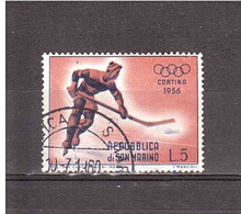 OLIMPIADI CORTINA 1956 4 LIRE5 - Invierno 1956: Cortina D'Ampezzo