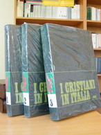 I CRISTIANI IN ITALIA 3 VOL. NUOVI SIGILLATI TORINO ED. SAIE - Classici